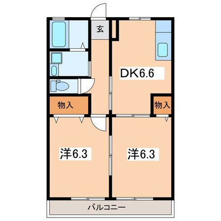 シティハイム　かたつけや（形付屋）の物件間取画像